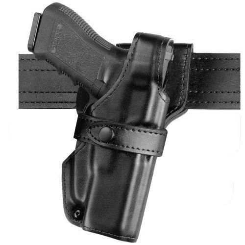 Safariland 0705-83-162 black plain left hand duty holster for glock 26 27 for sale
