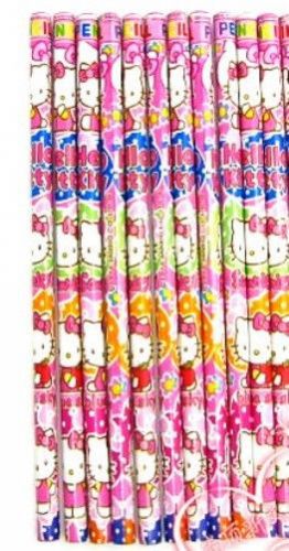 Wholesale Lot 30pcs x Hello Kitty Pencil For Party Gift HP29