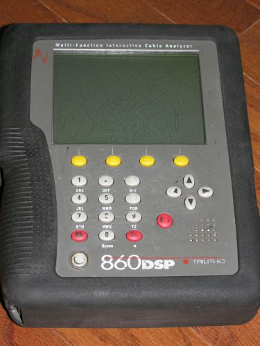 Trilithic 860 DSP Multi-Function Cable Analyzer CATV Meter DSP 860DSP USED