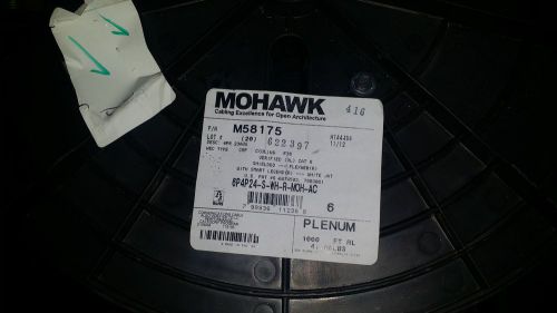 Mohawk Cat 6 Shielded Cable M58175 Plenum White