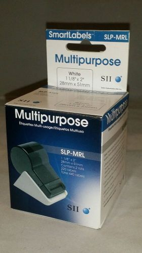 2 packs 4 rolls Smart printer labels seiko S11 SLP MRL multi purpose total 880