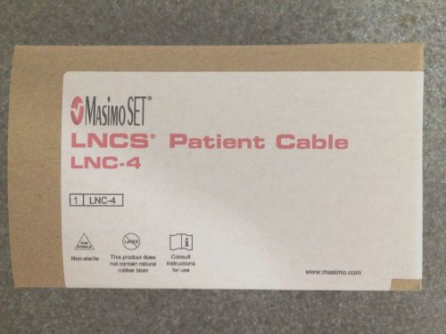 Masimo  Spo2 Patient Cable  LNCS  LNC-4   4 foot cable