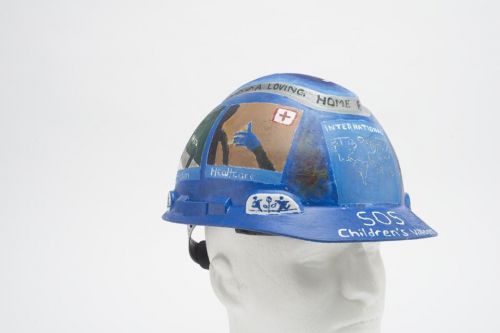 Creative Drawing on 3M H-700 Series Unvented Hard Hats - Design 25