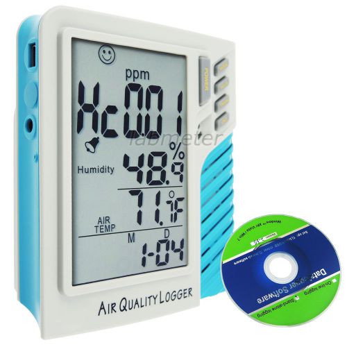 Desktop 5ppm digital hcho formaldehyde iaq monitor datalogger stand alone meter for sale