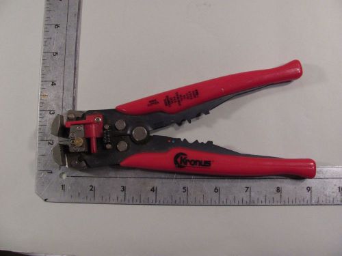 Kronus Red, Wire Cutter, Stripper and Crimper 04V