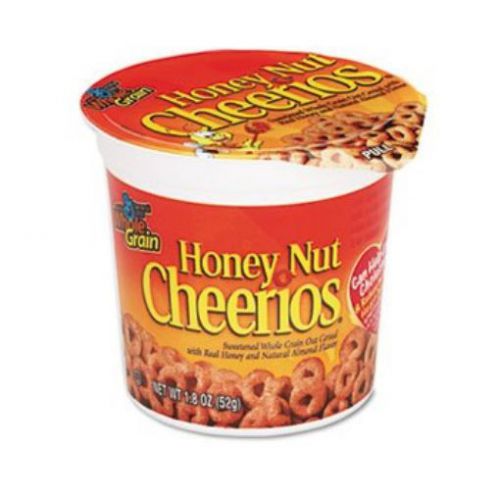 3 Pack Honey Nut Cheerios Cereal  Single-Serve 1.8 oz Cup  6/Pack by GENERAL MIL