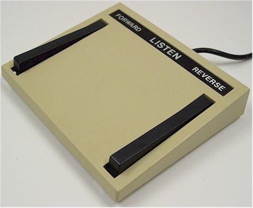 Harris lanier lx-055-5 dictation transcriber foot pedal controller for sale