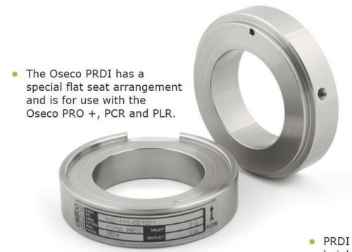 NEW Oseco 3&#034; PRDI rupture disk insert holder