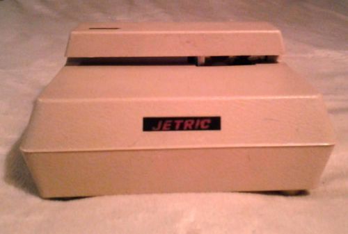 Vintage jetric automatic electric letter opener office desk works mid century ! for sale