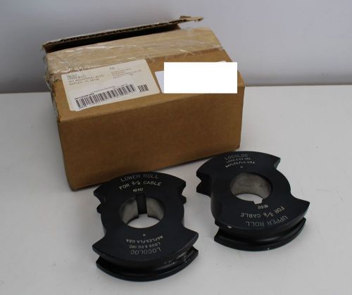 Loos cableware  swager m2 straight shank terminal die m2-s12  2-pack nib for sale