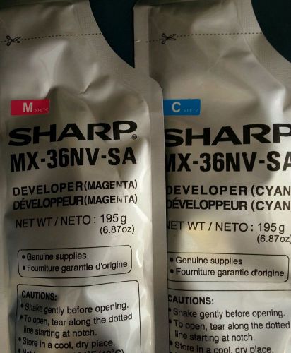 Sharp MX36NVSA  (C and M only)