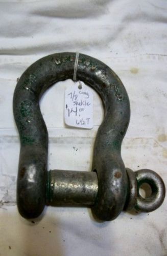 Crosby 7/8&#034; -  shackle / clevis 6 1/2 t- screw pin for sale
