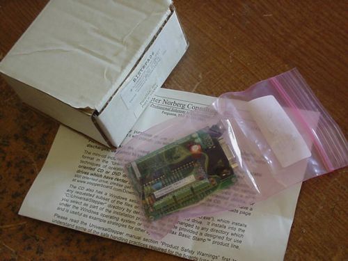 NEW / PETER NORBERG PARALLAX 30004 BISTEPA06 STEPPER MOTOR CONTROLLER PLC BOARD