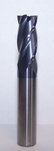 7/16&#034; (.4375&#034;) CARBIDE 4 FLUTE ENDMILL, TIALN COATED