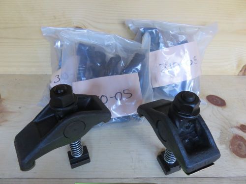 4- pair of , pivot clamp  3/4 t-slot size  ,  5/8 stud size for sale