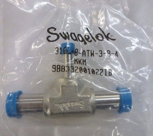 Swagelok 316L Stainless Steel Automatic Tube Butt Weld Reducing 316L-8-ATW-3-8-4