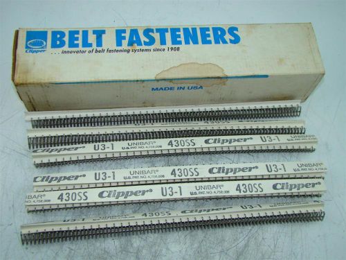 Clipper Conveyor Belt Fasteners 430Stainless Steel  12&#034;     01144