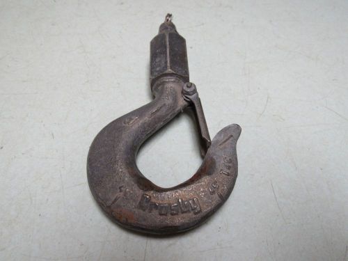 Crosby hoist cable hook 45 ton t2c free ship for sale