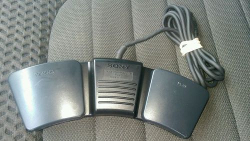 Sony FS-25 Transcriber Foot Control Unit Pedal tested works great.