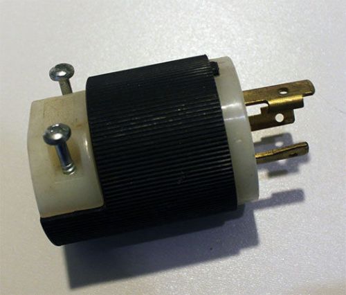 Hubbell Twist Lock Male AC Plug 20A 250V