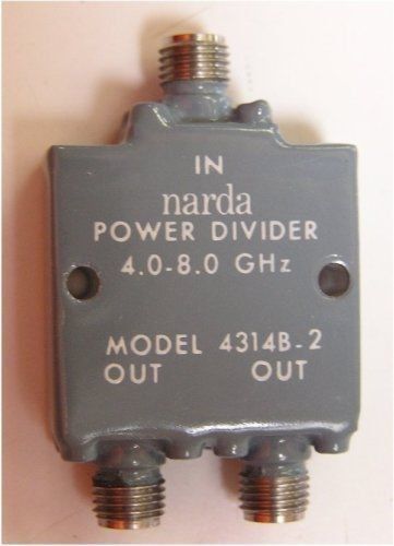 Narda 4314B-2 4 to 8 GHz 2-Way Power Divider