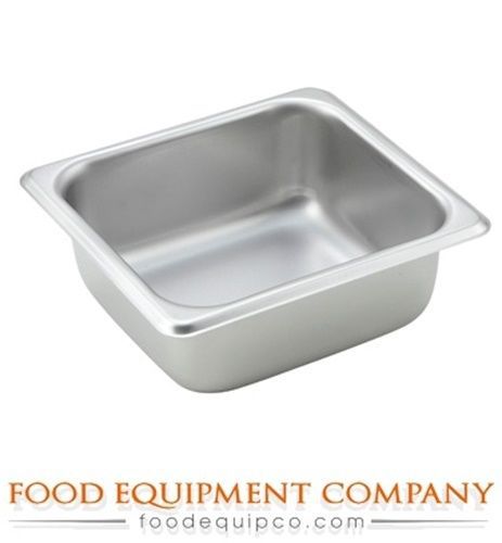Winco SPS2 Steam Table Pan, 1/6 size, 2.5&#034; deep - Case of 72