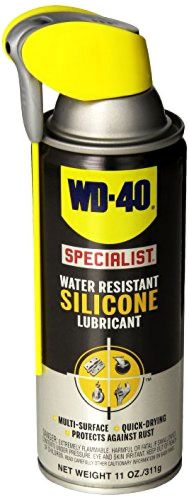 WD-40 300014 Specialist Water Resistant Silicone Lubricant Spray 11oz. Pack of 1