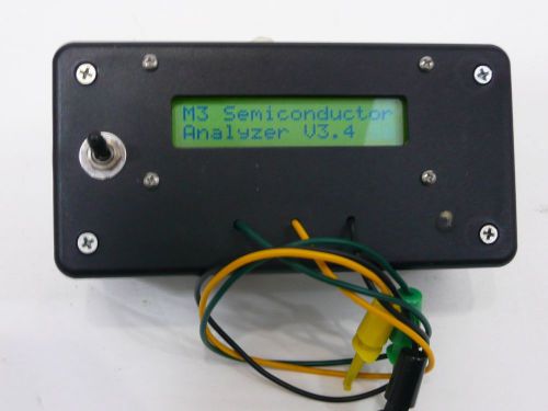 Custom M3 Semiconductor Analyzer V3.4 with Test Leads
