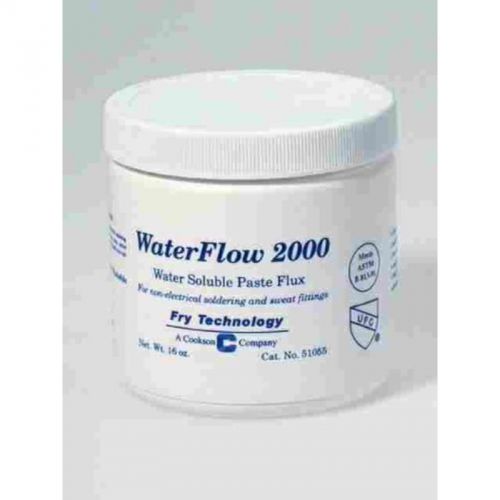 Waterflow 2000 Lead-Free Water Soluble Paste Flux Alpha Metals 51055