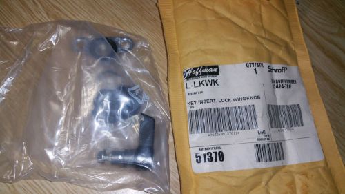 Hoffman L-LKWK, Key Insert,Lock WingKnob NOS