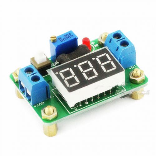 Dc-dc synchronous rectifier power module with display 4.5-24v ultra lm2596 for sale
