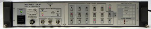 Tektronix 1900 ntsc digital test signal generator. powers up okay. for sale