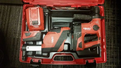 Hilti TE 4 A18 DRS - BARELY USED - w/ Dust Removal System &amp; All Accessories