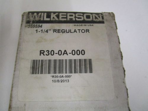 WILKERSON 1-1/4&#034; REGULATOR R30-0A-000 *NEW IN BOX*