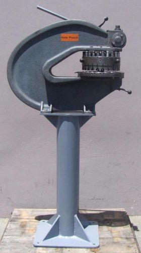 Rotex Rotary Hole Punch 18 Station Turret Press Machine HVAC Sheet Metal