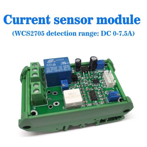 24v wcs2705 current sensor module dc 0-7.5a overcurrent protection with stand for sale