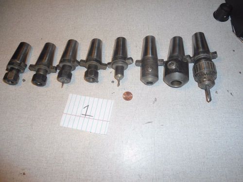 KWIK-SWITCH Tool Holders with Jacobs Chuck Lot of 8