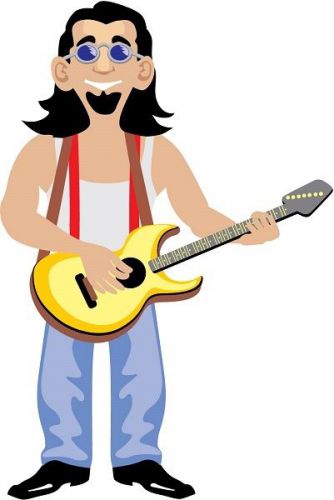30 Custom Rock Star Personalized Address Labels