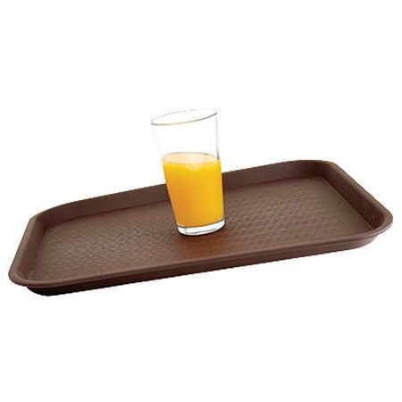 Winco FTNS-1216K, 12x16-Inch Black Non-Slip Tray