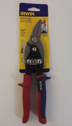 Irwin Aviation Snips New 2073111 Serrated Blades One Handed Release Latch