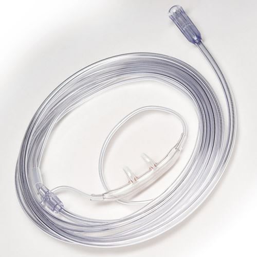 10 Pack 1600 Salter Labs Adult Nasal Oxygen Cannula With 7&#039; Supply Tubing