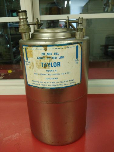 Taylor 15441-4 syrup tank #1288 for sale