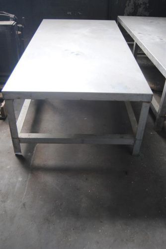 Stainless steel table 6-ft  3-ft - 77707