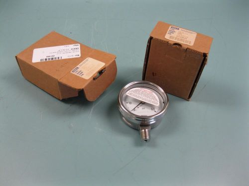 Lot (2) wika 0-60 psi pressure gauge 2-1/2&#034; face 232.54 new l6 (2056) for sale