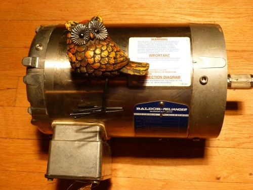 New baldor reliance stainless washdown motor cswdm3546t 1hp 143tc 3518m tenv f1 for sale