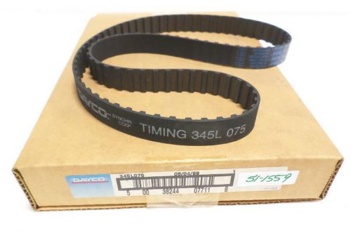 DAYCO SYNCHRO-COG TIMING BELT 345L075 NIB