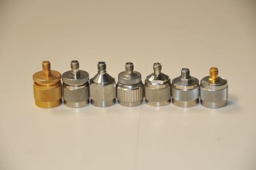 Type N M to SMA F adp all different Mfg sold individualy PE9081 ,4297,1250-1250