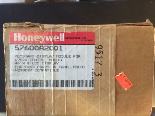 Honeywell S7600A2001 Keyboard Display Module for W7600 Control Module New