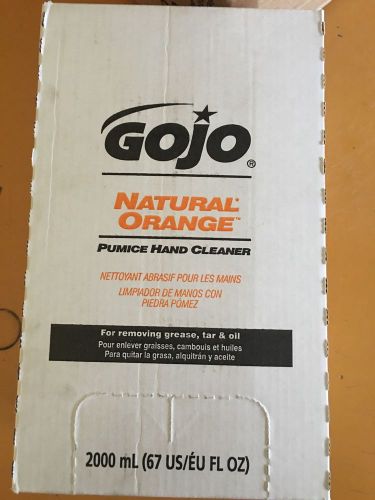 Gojo 7255 Natural Orange Pumice Hand Cleaner 4 Count Refills