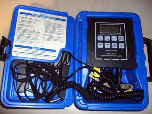 Cooper Instrument SRH77A Electro-therm Temperature Humidity Tester HVAC tool